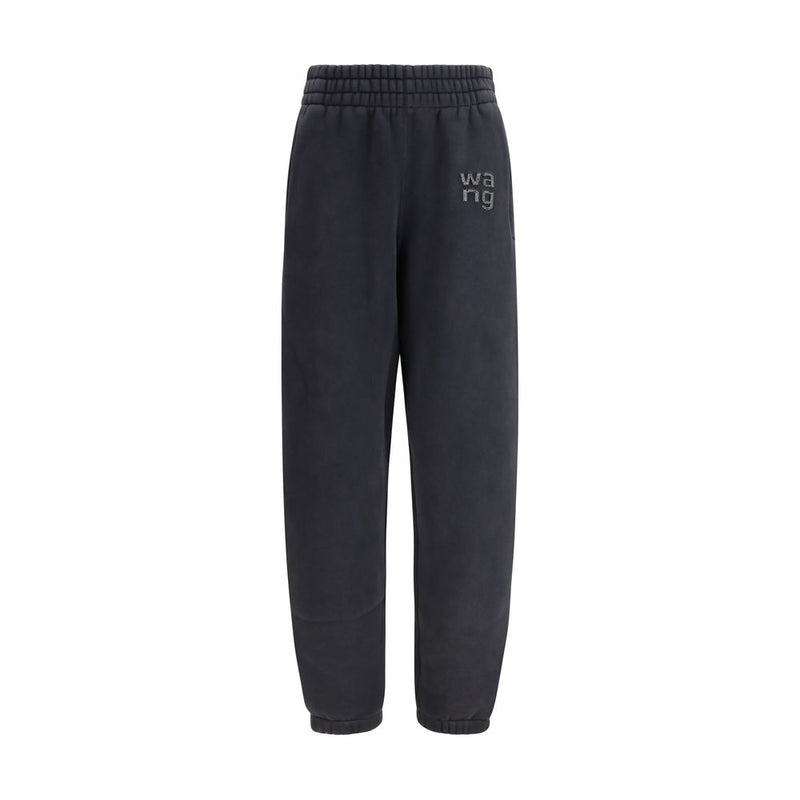 Alexander Wang Black Cotton Joggers Glam Steals