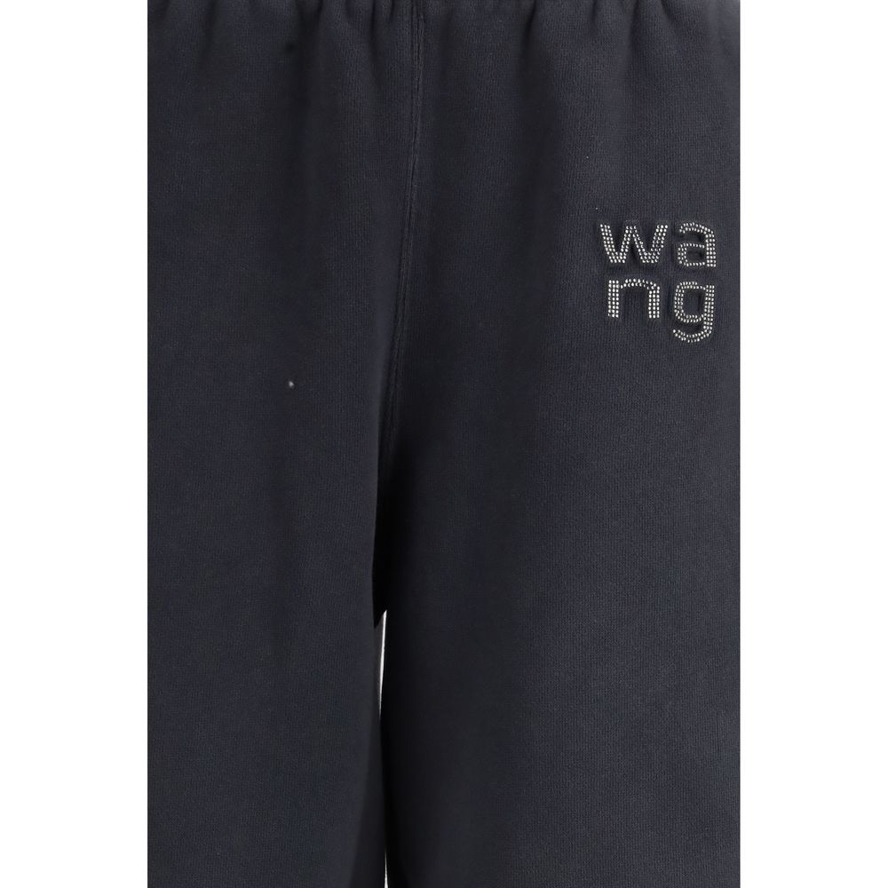 Alexander Wang Black Cotton Joggers Glam Steals