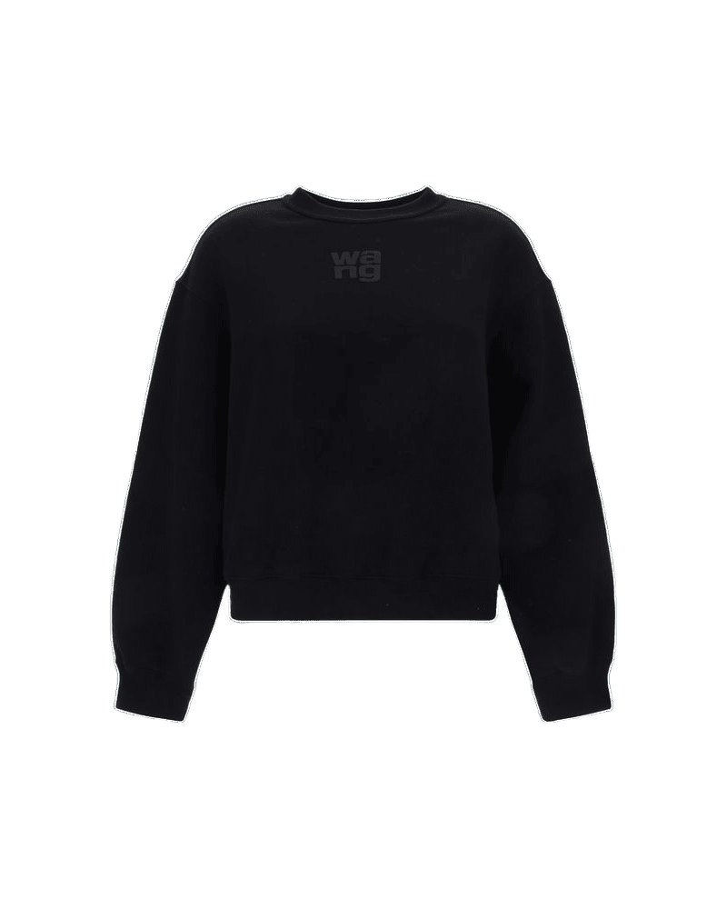 Alexander Wang Black Cotton Sweatshirt Glam Steals