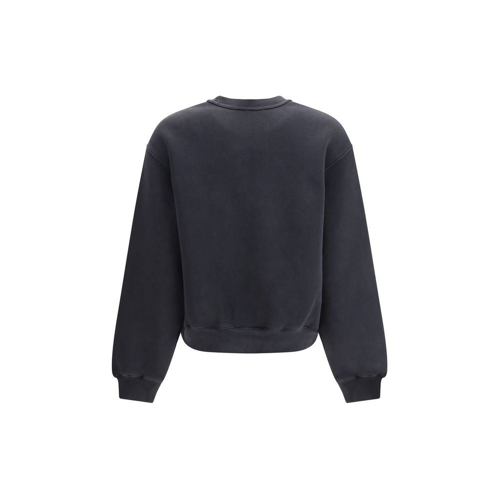 Alexander Wang Black Cotton Sweatshirt Sweatshirts