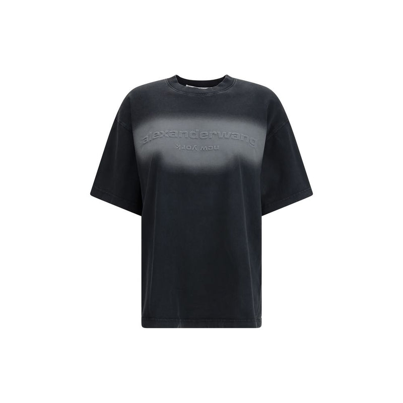 Alexander Wang Black Cotton T-shirt Glam Steals