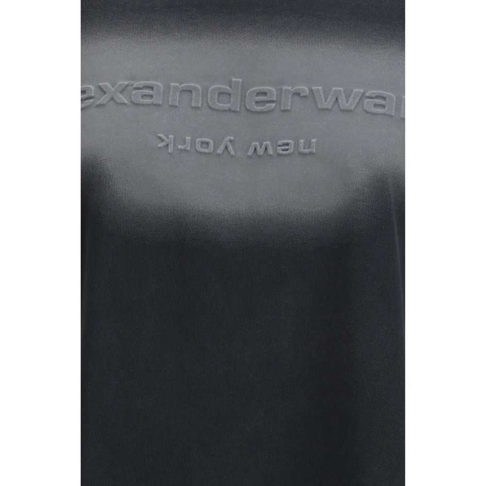 Alexander Wang Black Cotton T-shirt Glam Steals