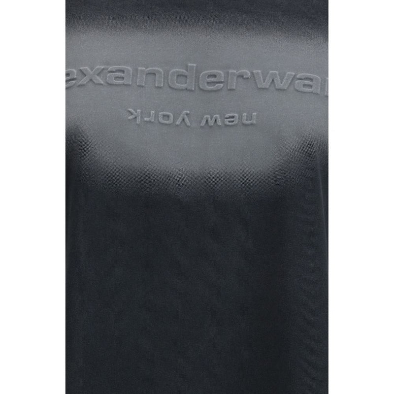 Alexander Wang Black Cotton T-shirt Glam Steals