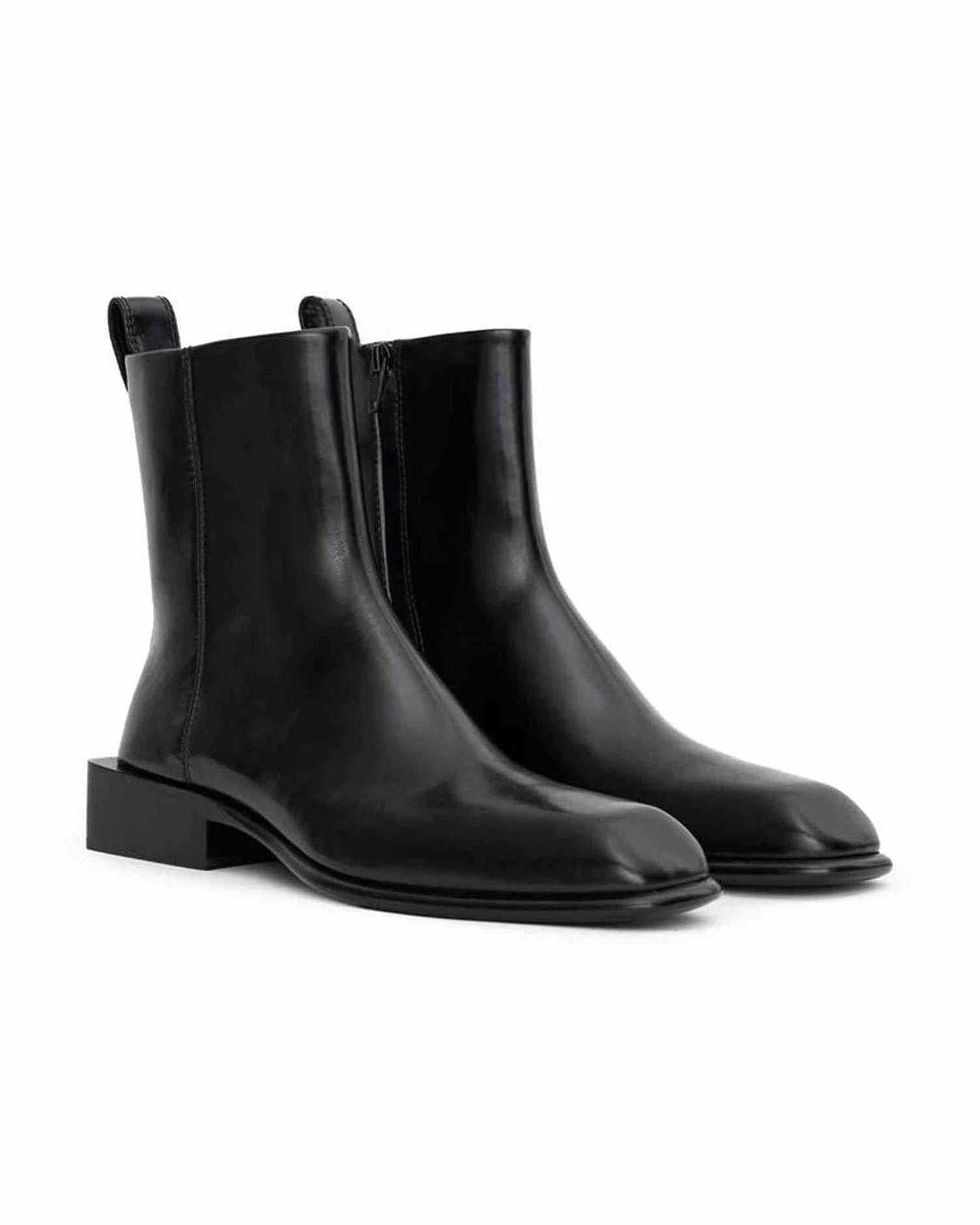Alexander Wang Black Leather Boots Glam Steals