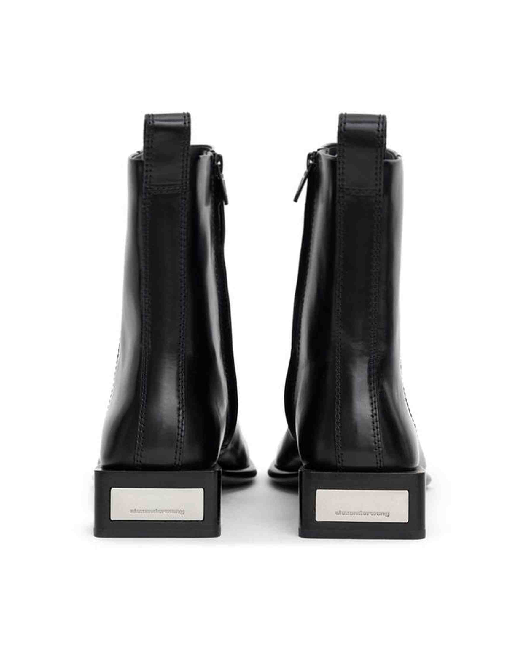 Alexander Wang Black Leather Boots Glam Steals