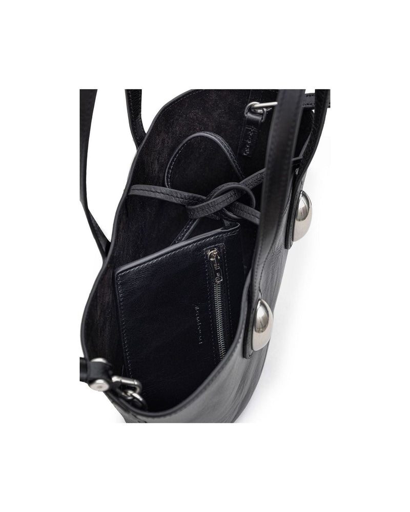 Alexander Wang Black Leather Shoulder Bag Glam Steals