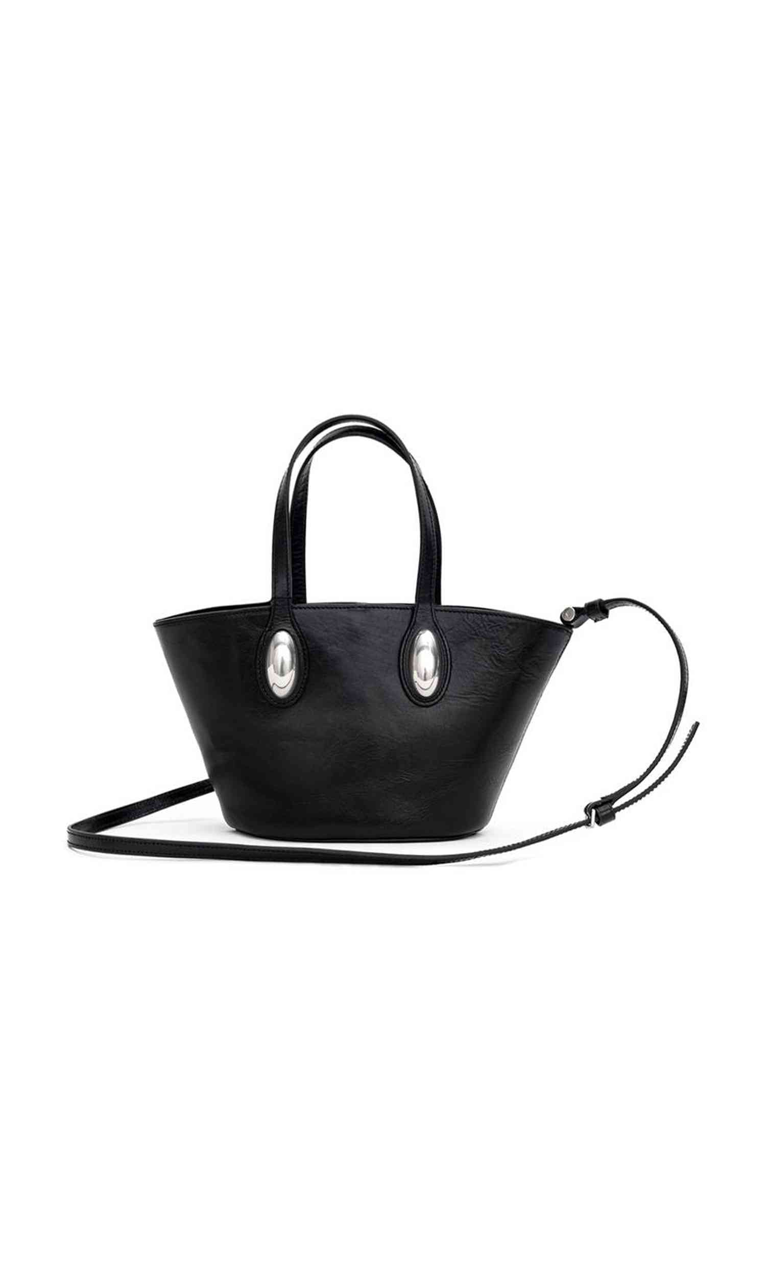 Alexander Wang Black Leather Shoulder Bag Glam Steals