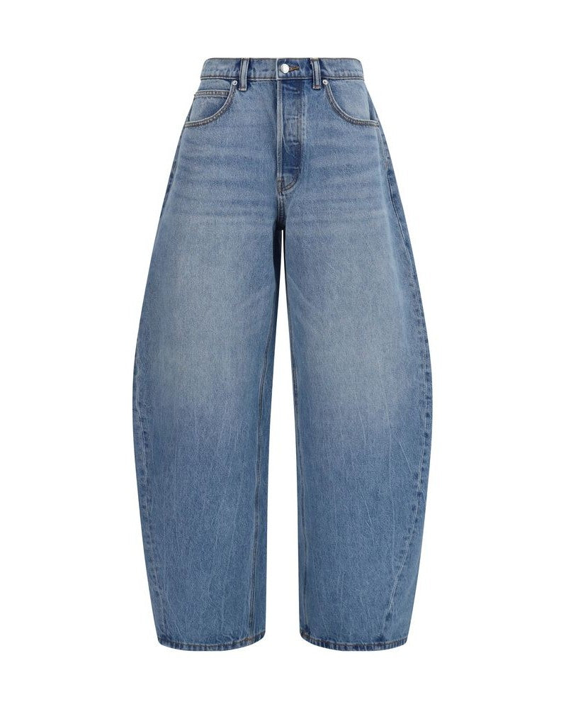 Alexander Wang Blue Cotton Jeans Denim