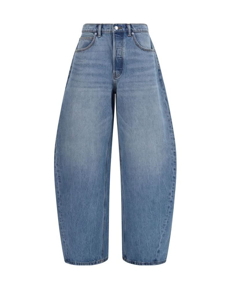 Alexander Wang Blue Cotton Jeans Denim Glam Steals