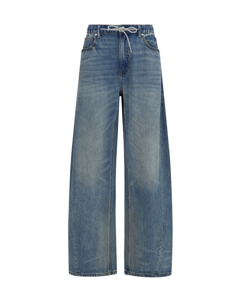 Alexander Wang Blue Cotton Jeans Denim