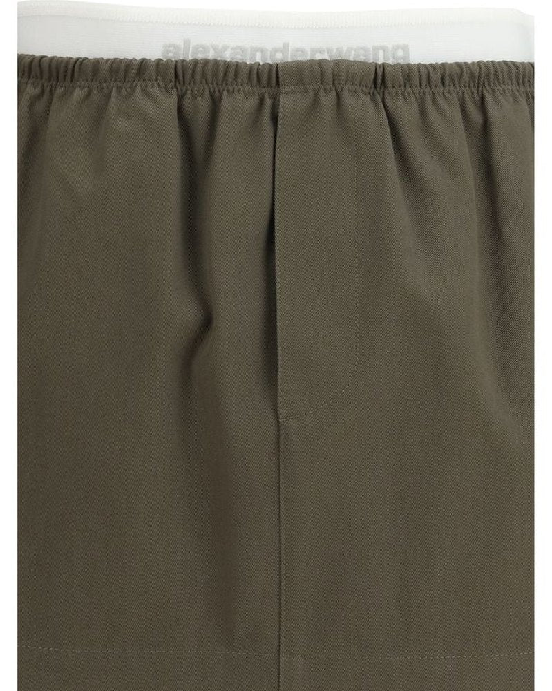 Alexander Wang Cotton Mini Skirt Glam Steals