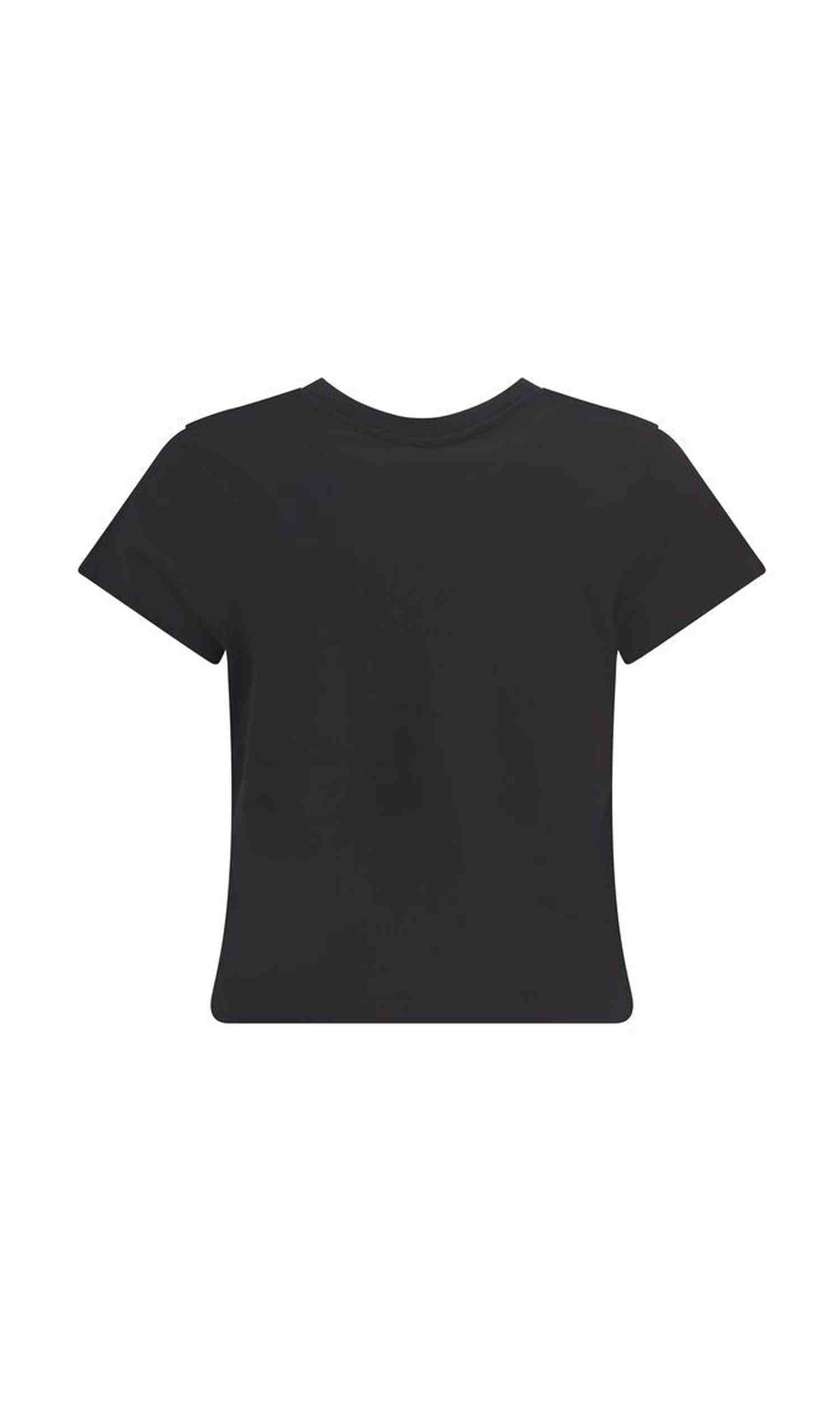 Alexander Wang Cotton T-Shirt with logo Glam Steals