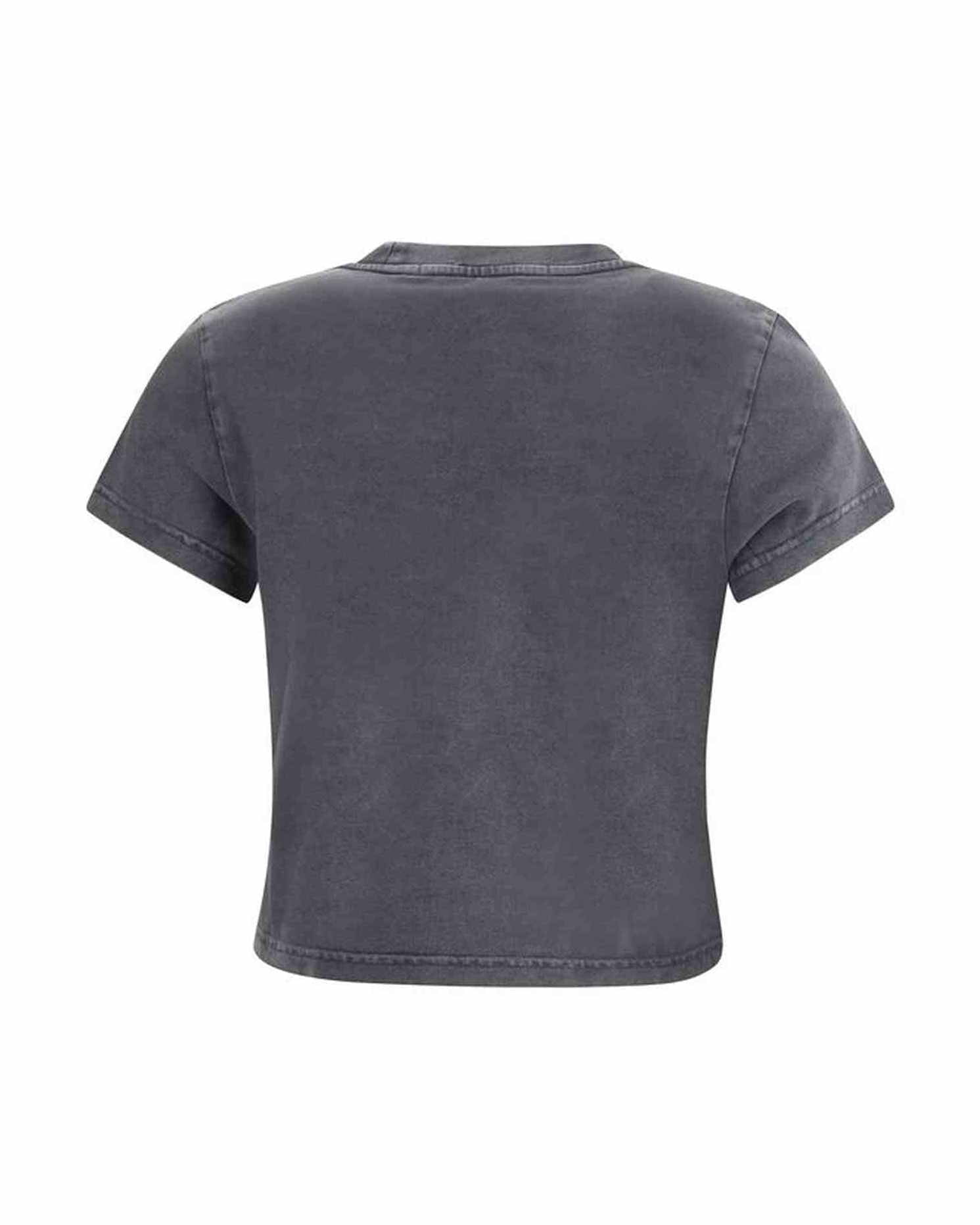 Alexander Wang Cropped T-Shirt Glam Steals