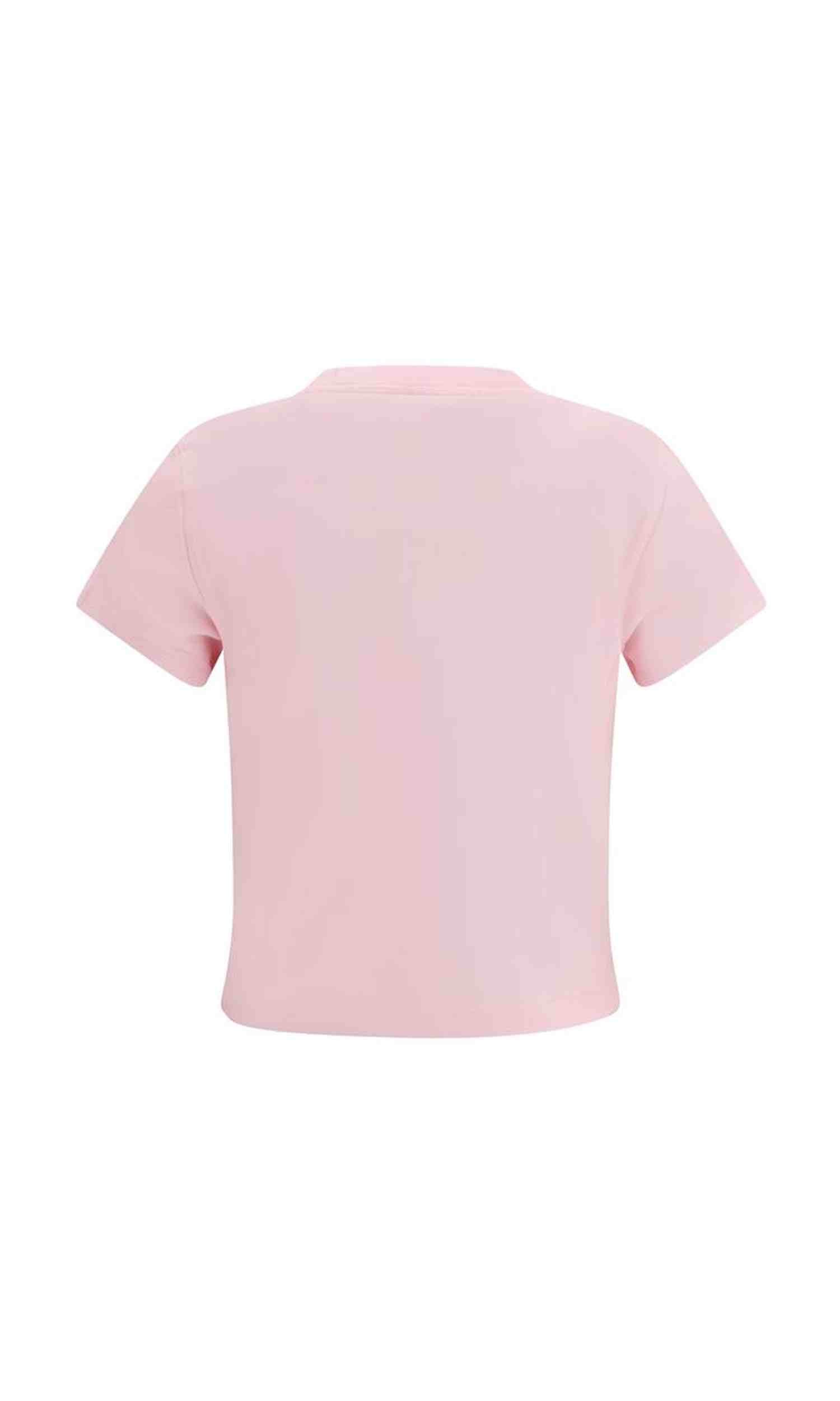 Alexander Wang Cropped T-shirt Glam Steals