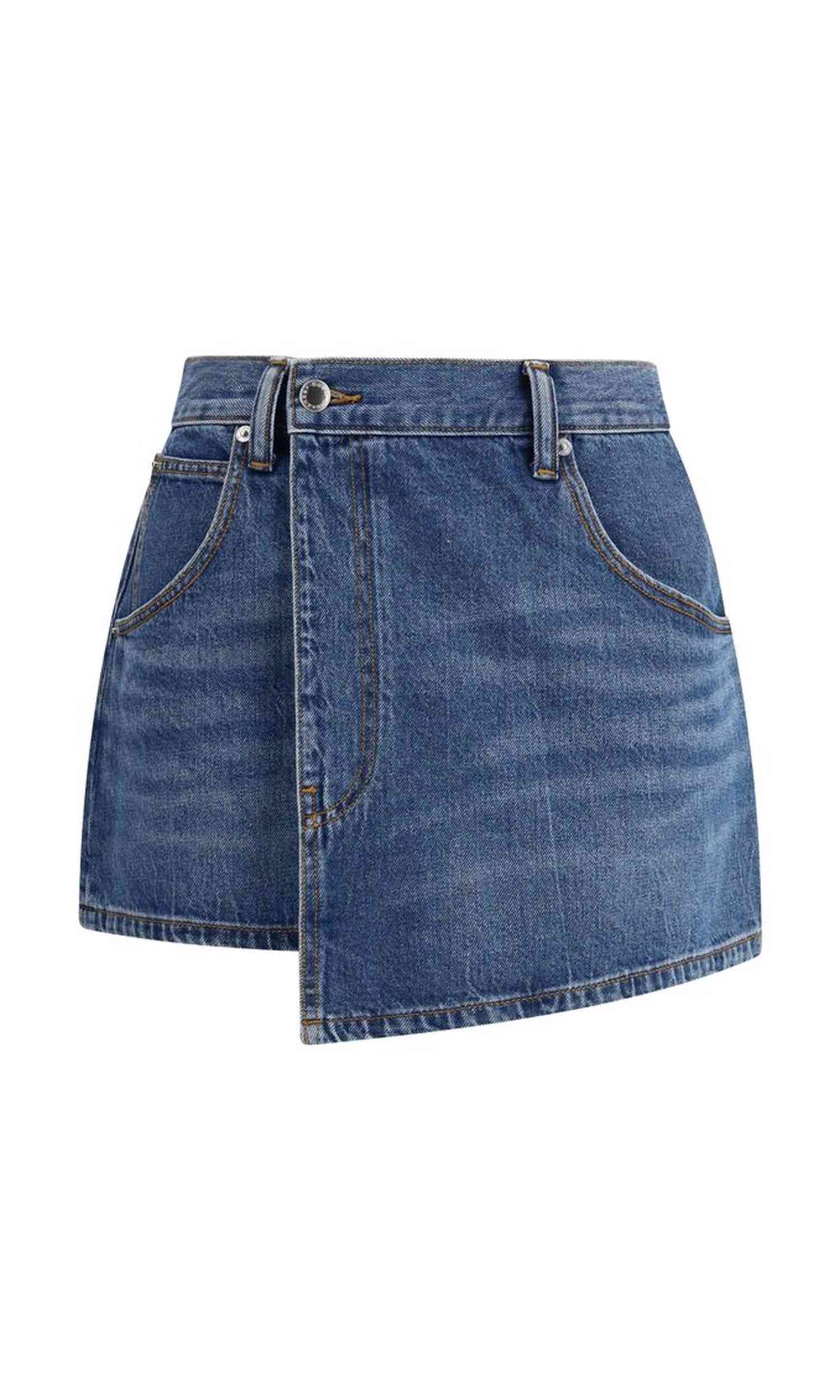 Alexander Wang Denim Miniskirt Glam Steals