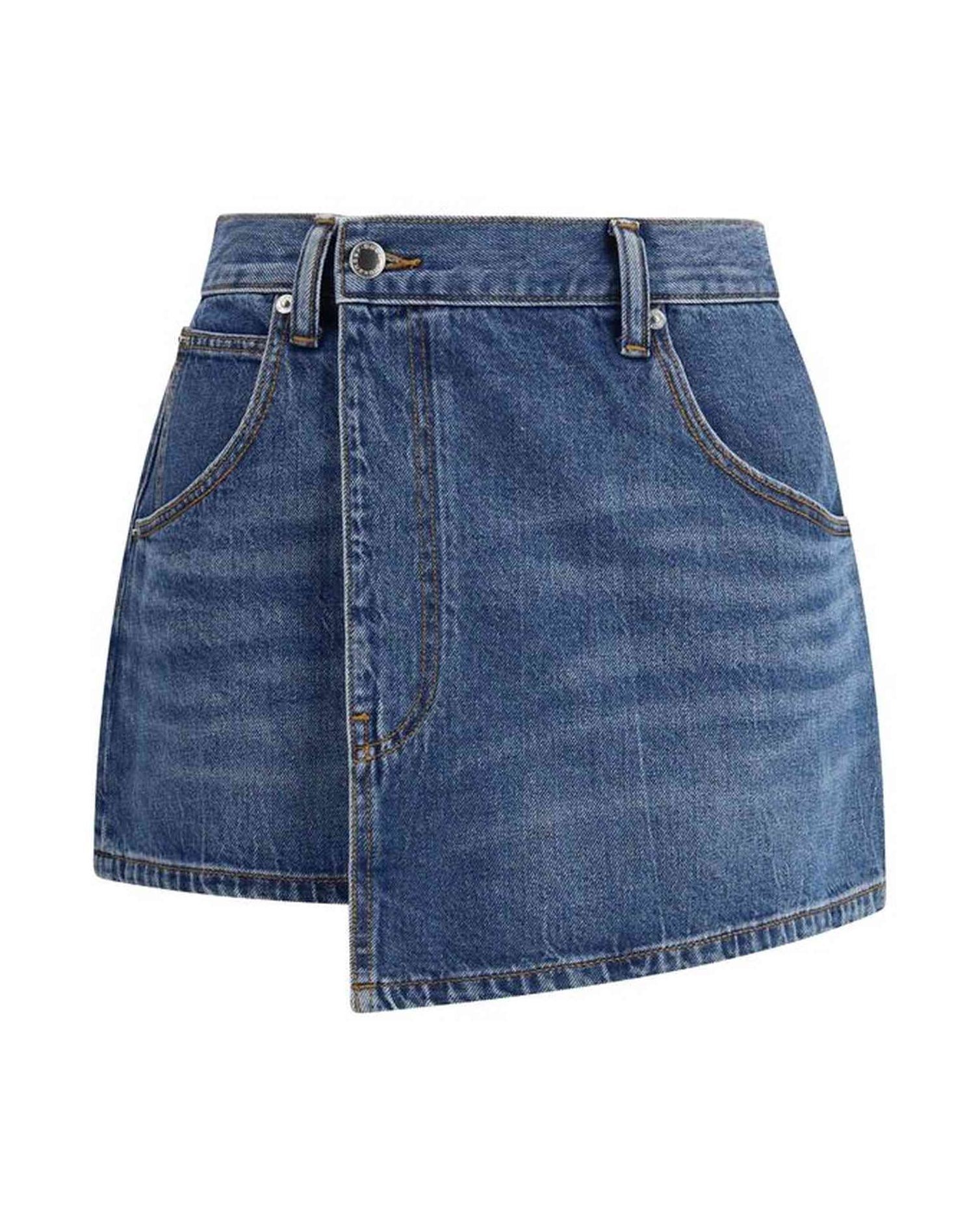 Alexander Wang Denim Miniskirt Glam Steals