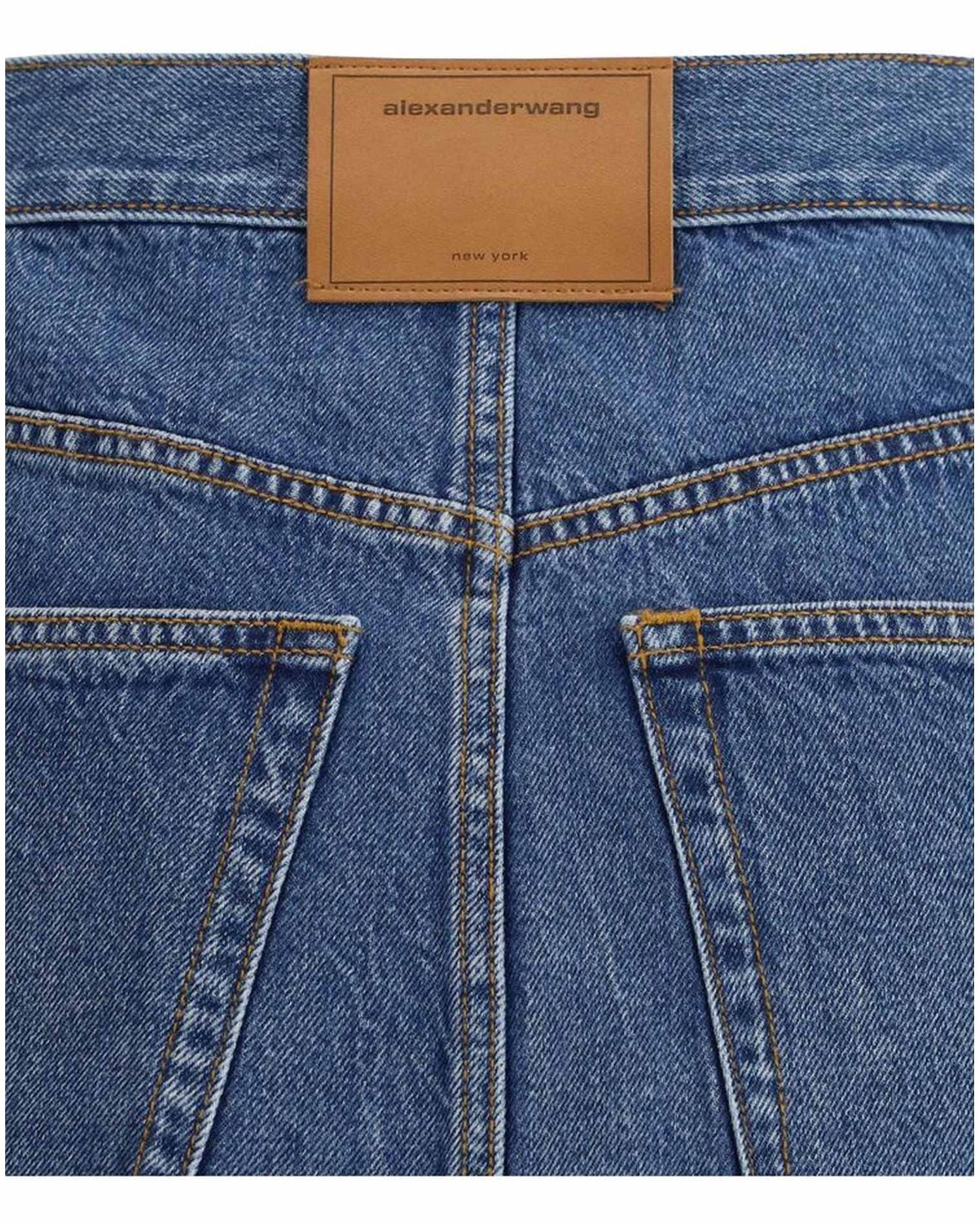 Alexander Wang Denim Miniskirt Glam Steals