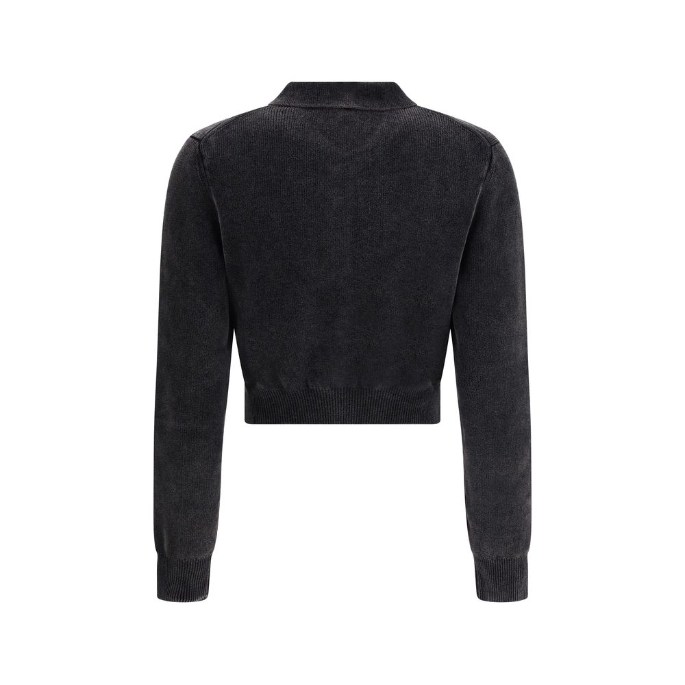 Alexander Wang Polo Cardigan Crop Glam Steals