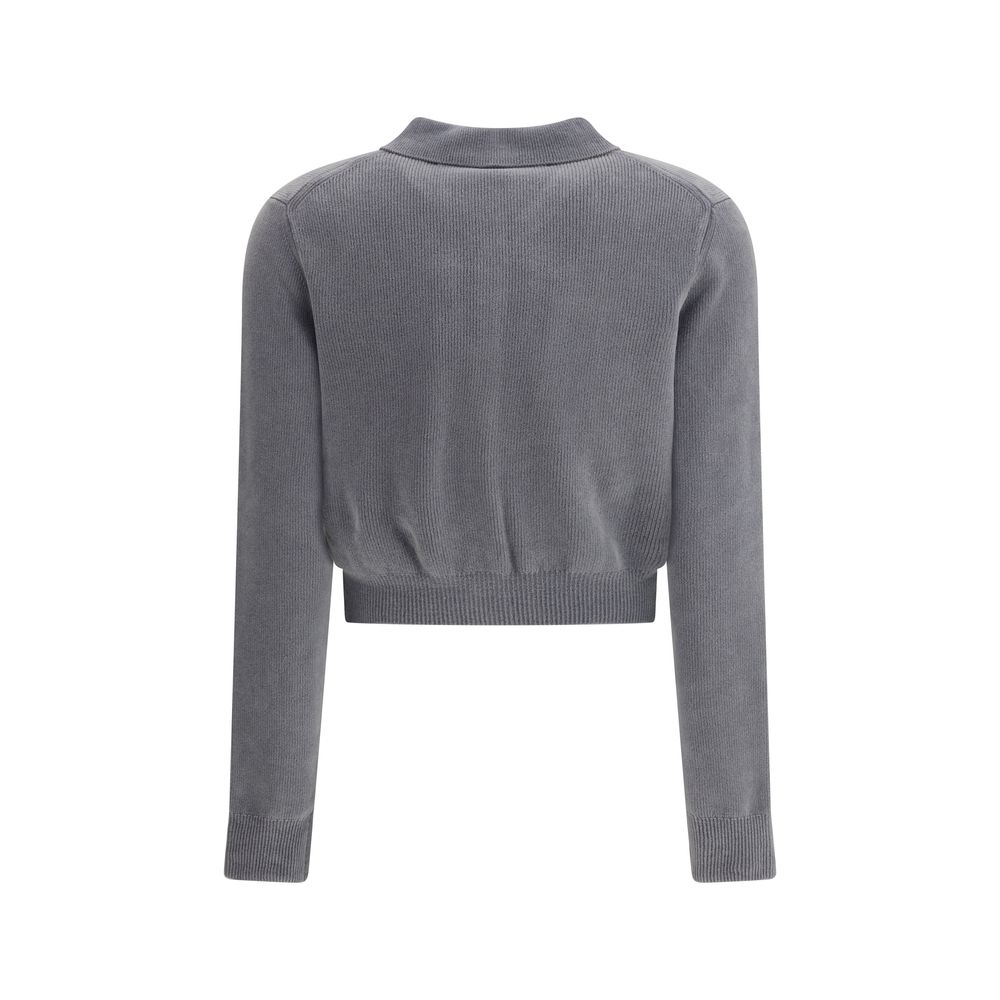 Alexander Wang Polo Cardigan Crop Glam Steals