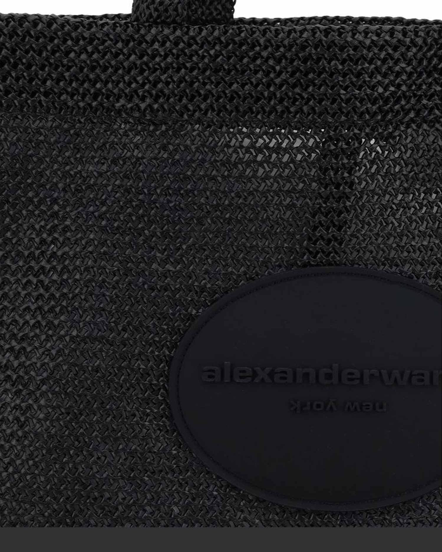 Alexander Wang Punch Xl Raffia Shoulder Bag Glam Steals