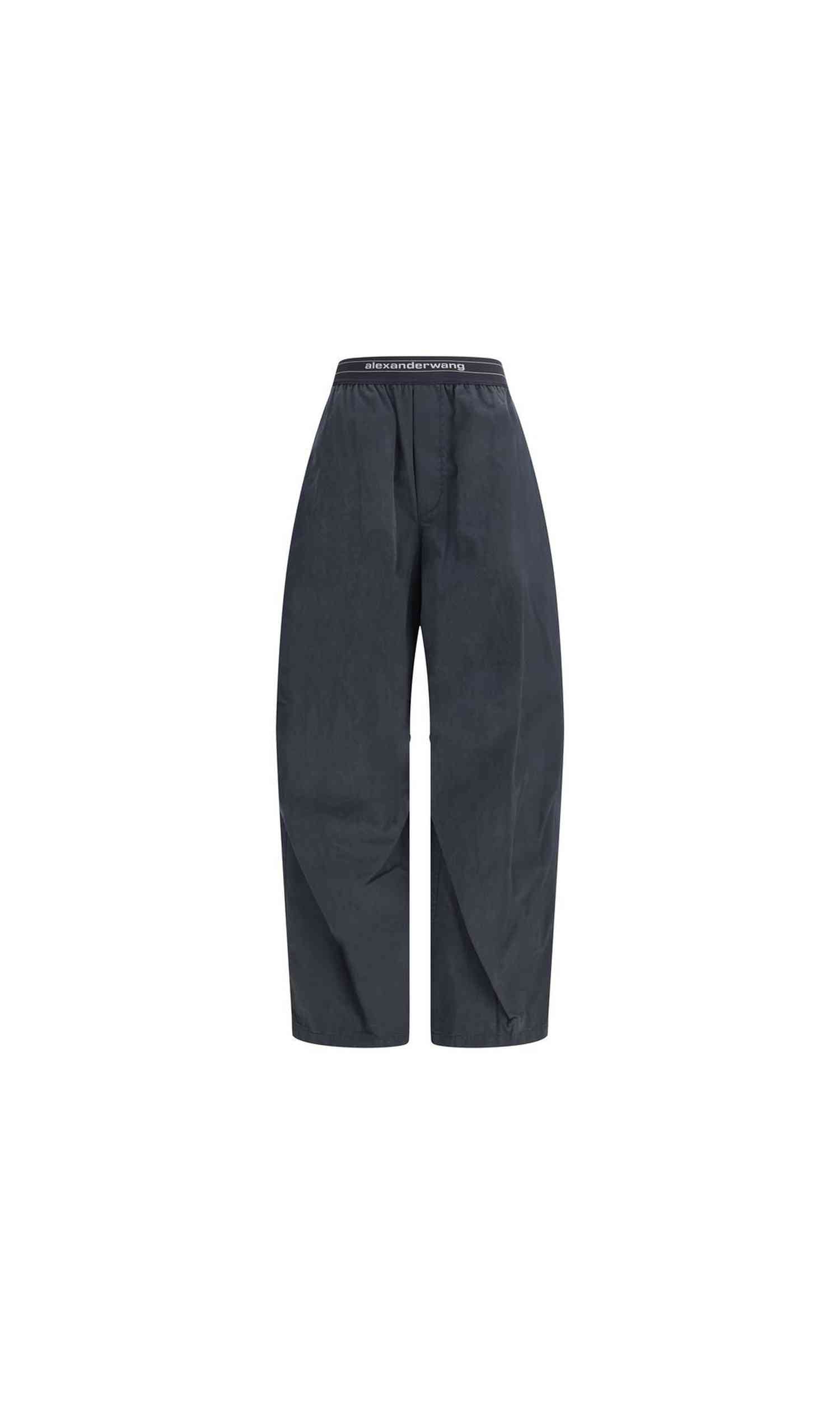 Alexander Wang Trouser with Elastic Waistband and Contrasting Jacquard Logo