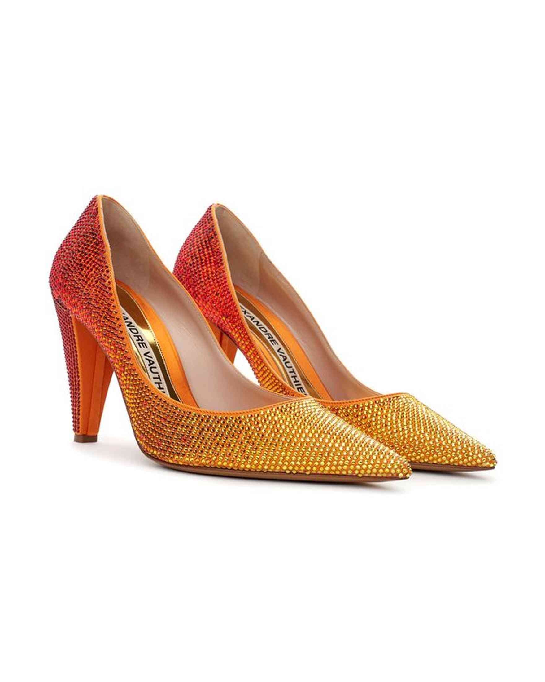 Alexandre Vauthier Leather Bicolor And Satin Pump Glam Steals