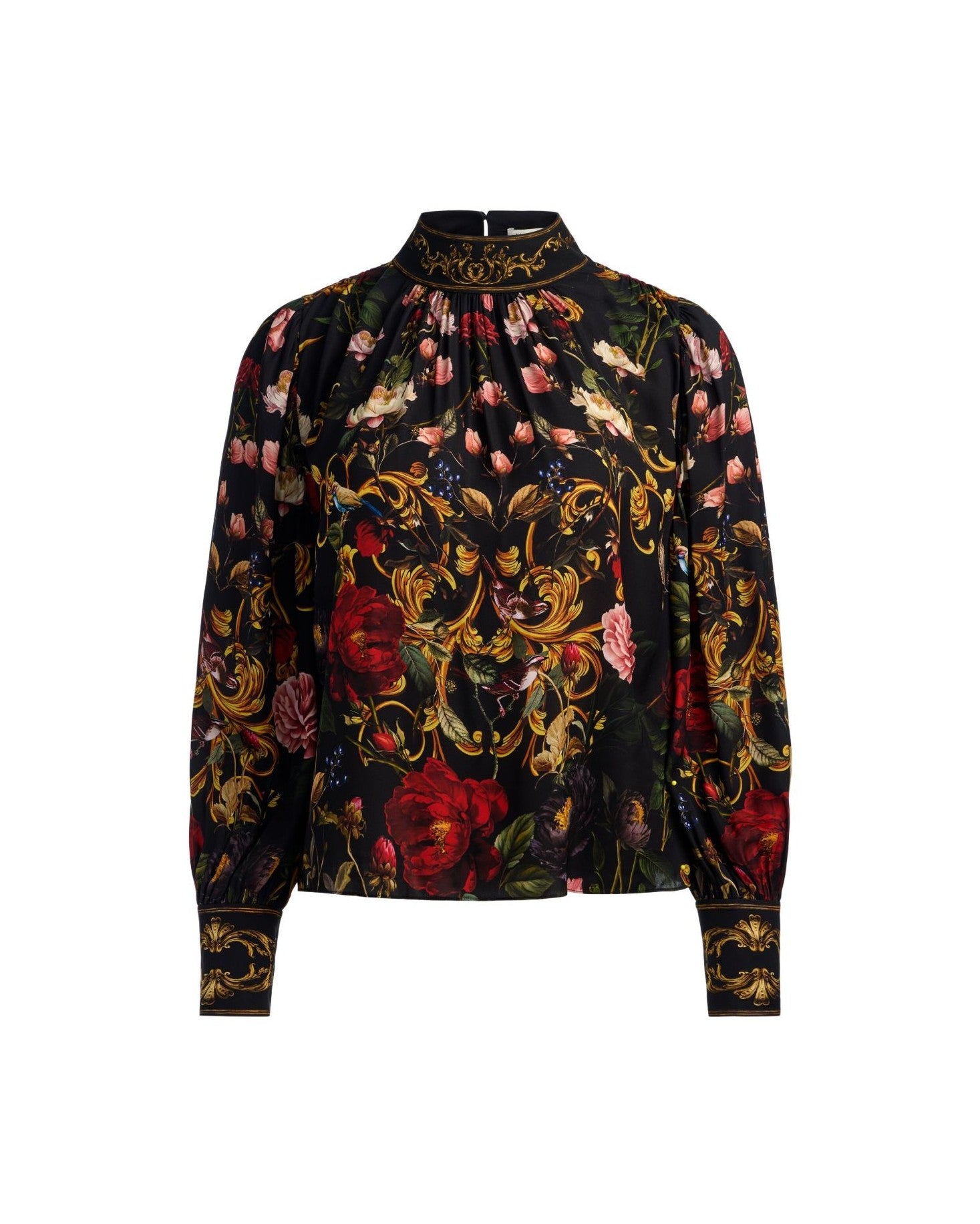 Alice + Olivia Black Shirt Glam Steals