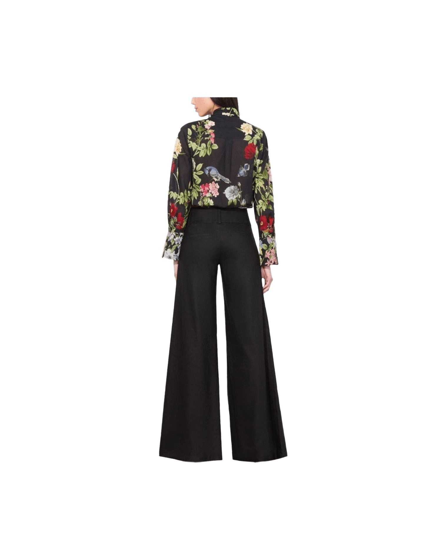 Alice + Olivia Black Shirt Glam Steals