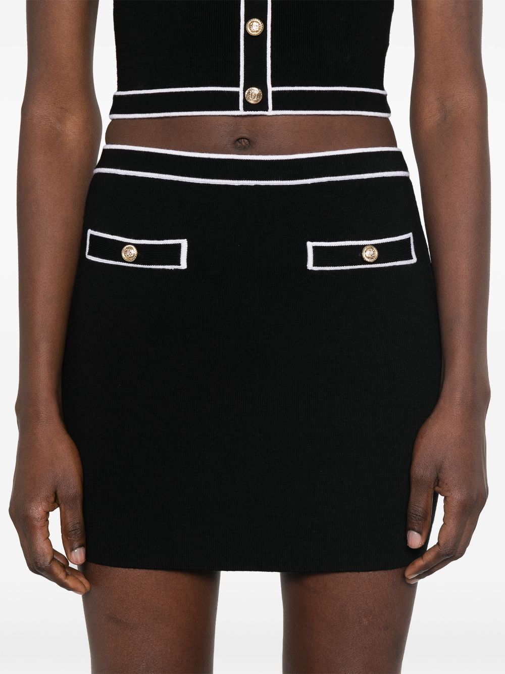 Alice + Olivia Black Skirt Glam Steals