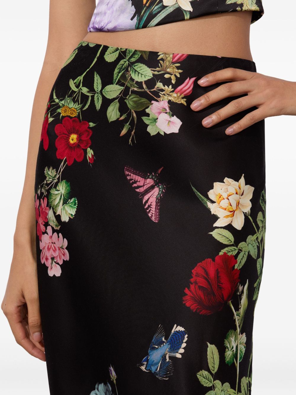 Alice + Olivia Black Skirt Glam Steals