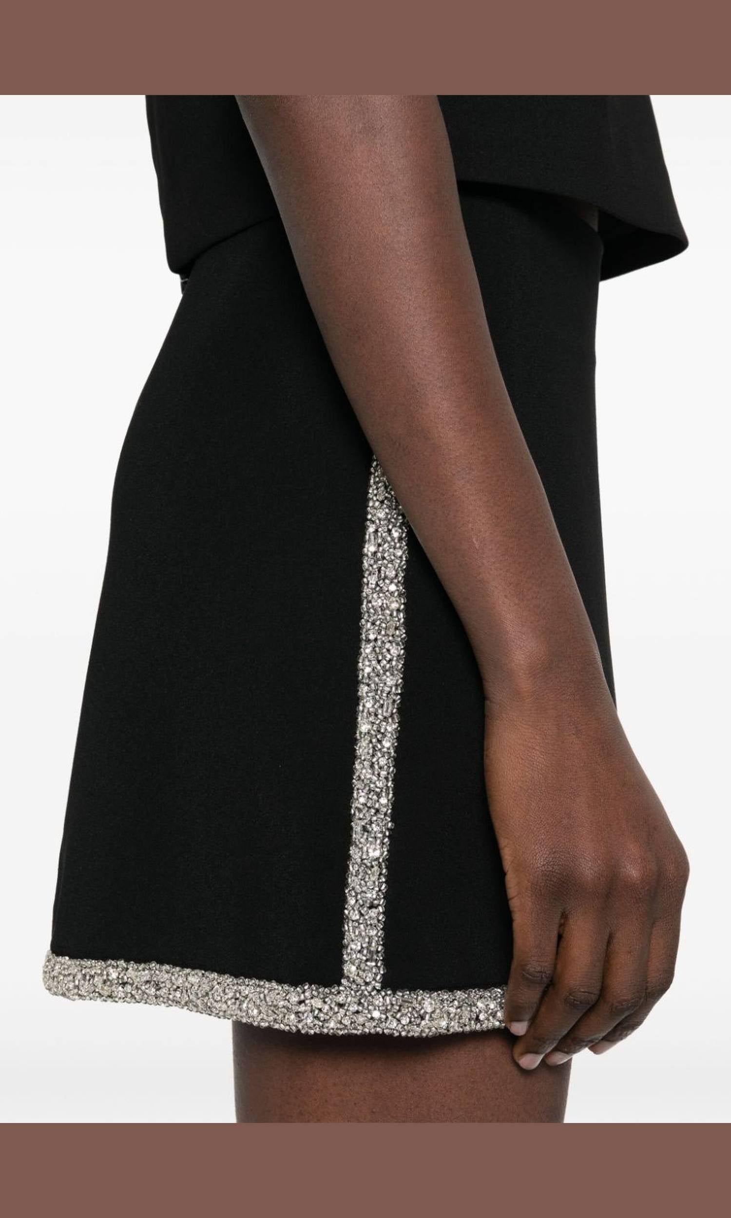 Alice + Olivia Black Skirt Glam Steals