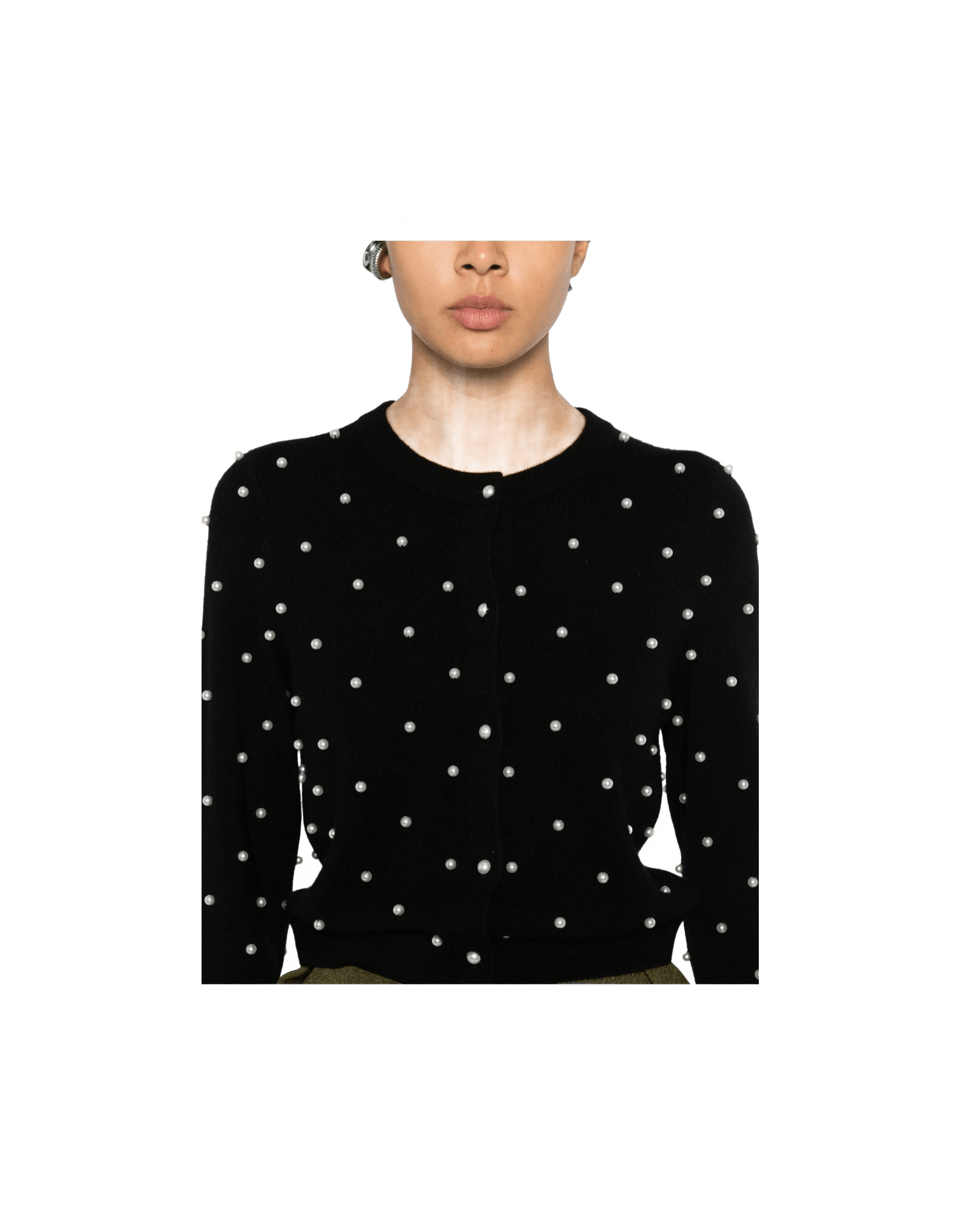 Alice + Olivia Black Sweater Glam Steals