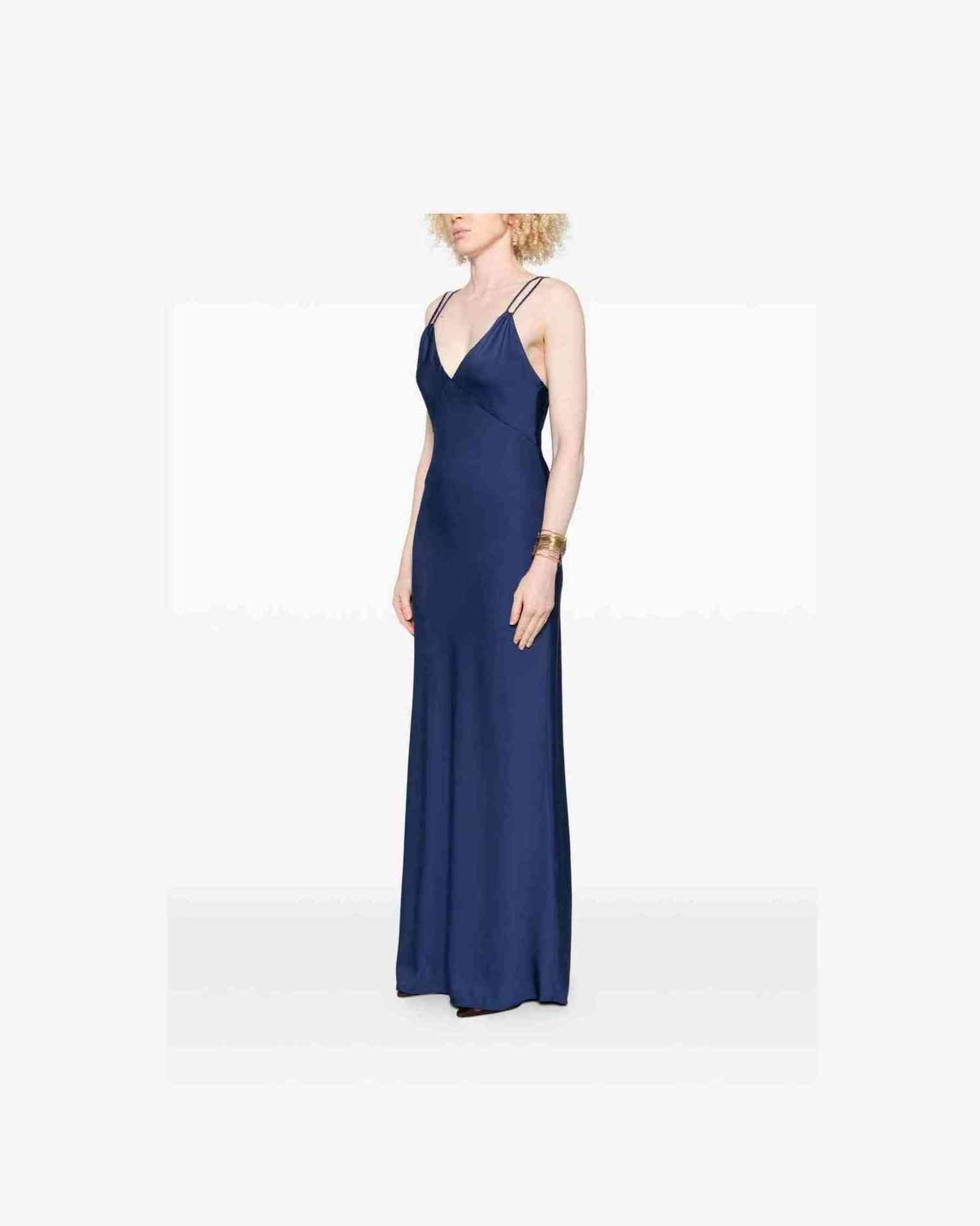 Alice + Olivia Blue Dress Glam Steals