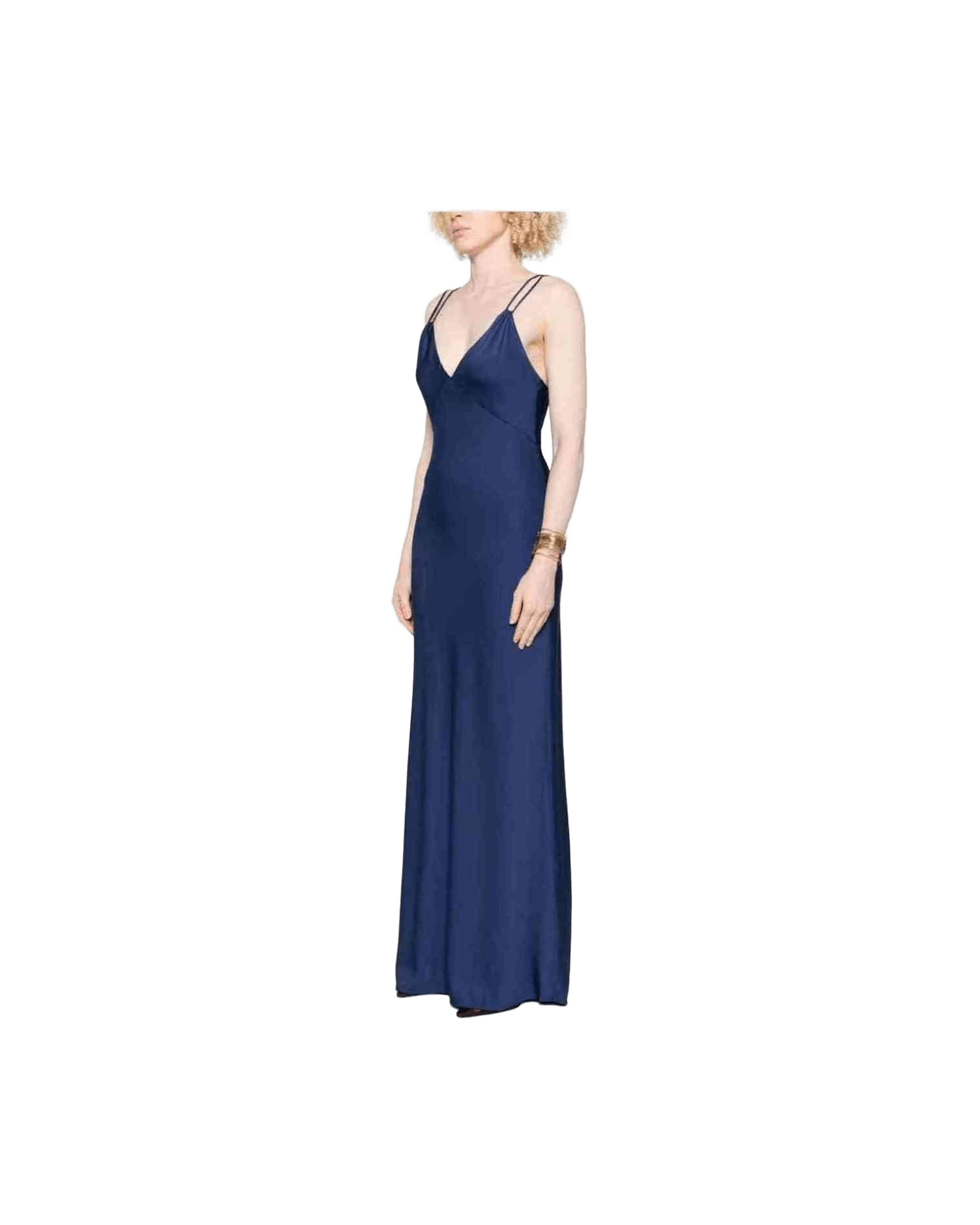 Alice + Olivia Blue Dress Glam Steals
