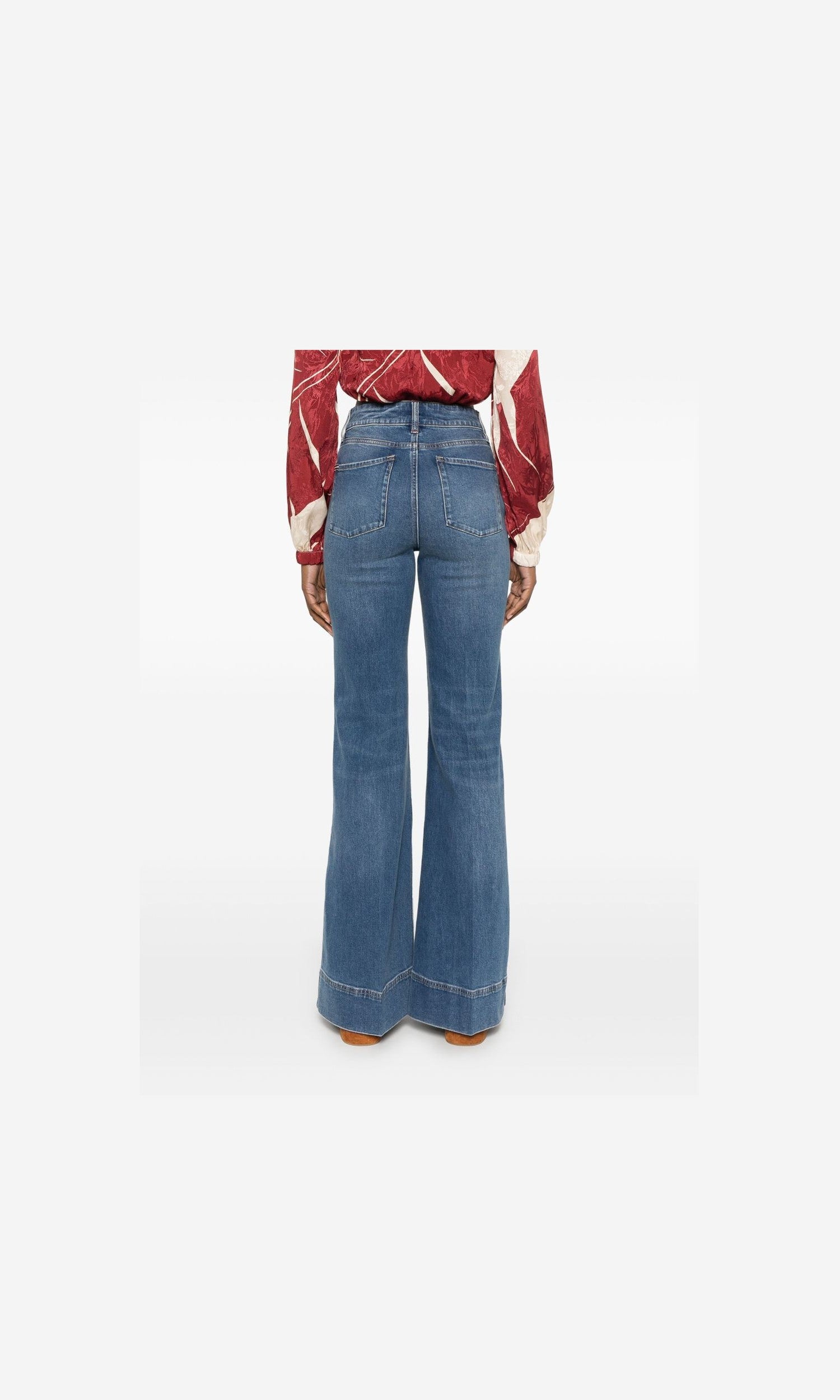 Alice + Olivia Blue Jeans Glam Steals