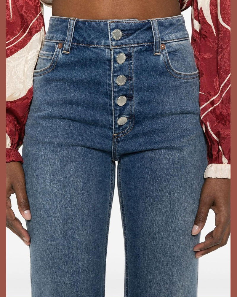 Alice + Olivia Blue Jeans Glam Steals