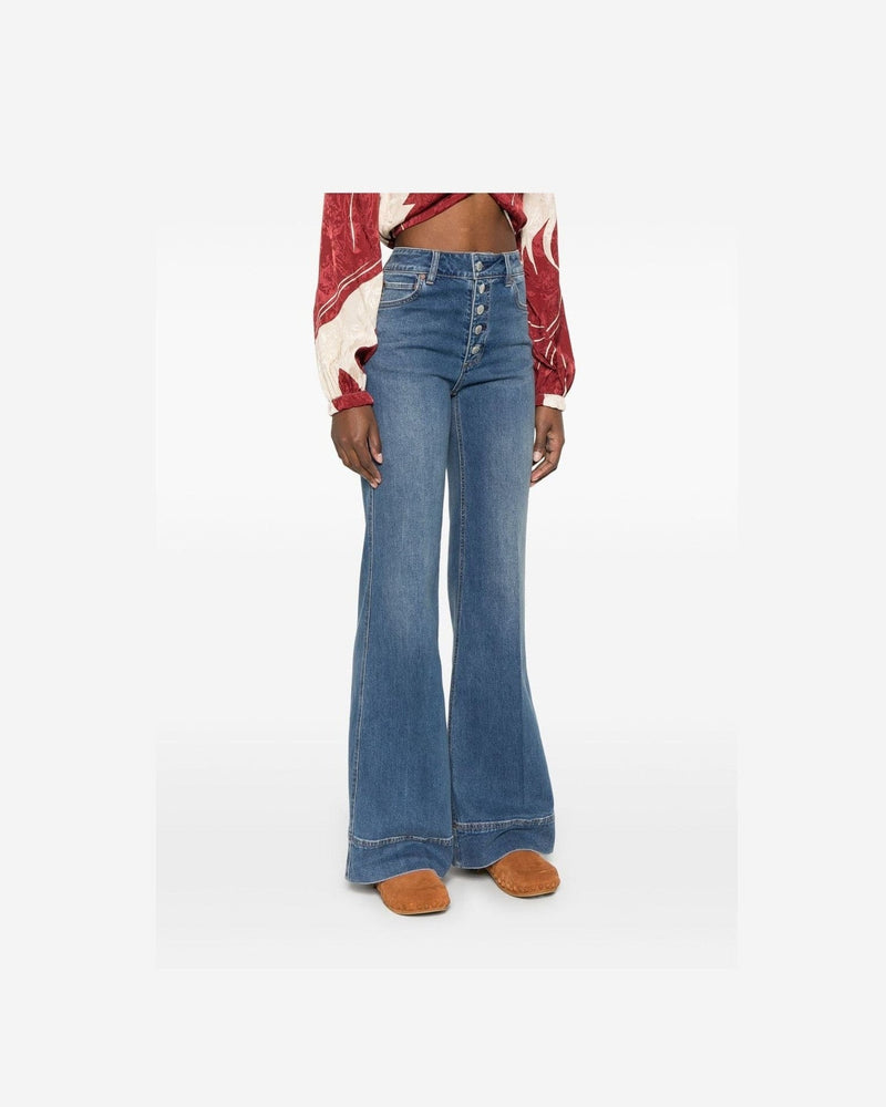 Alice + Olivia Blue Jeans Glam Steals