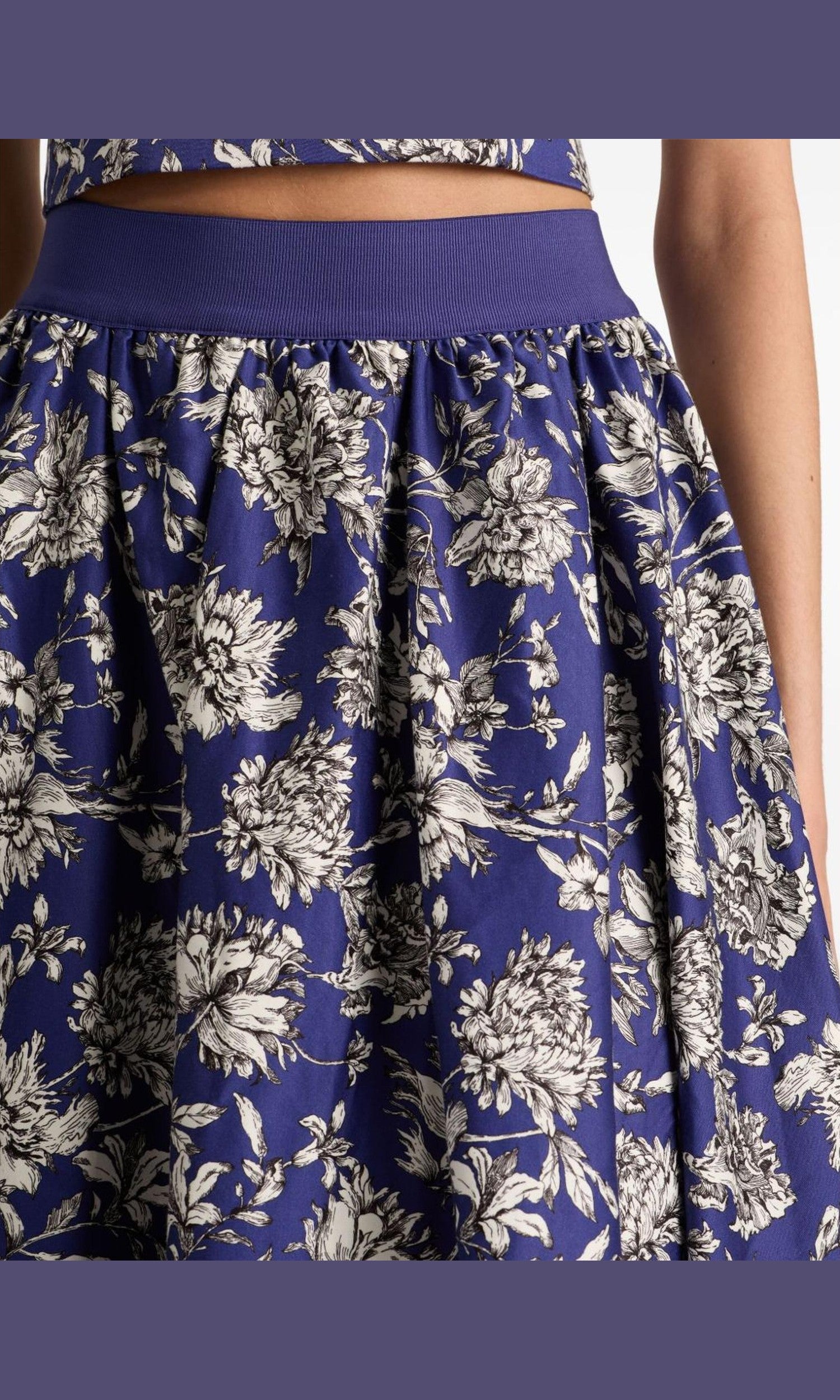 Alice + Olivia Blue Skirt Glam Steals
