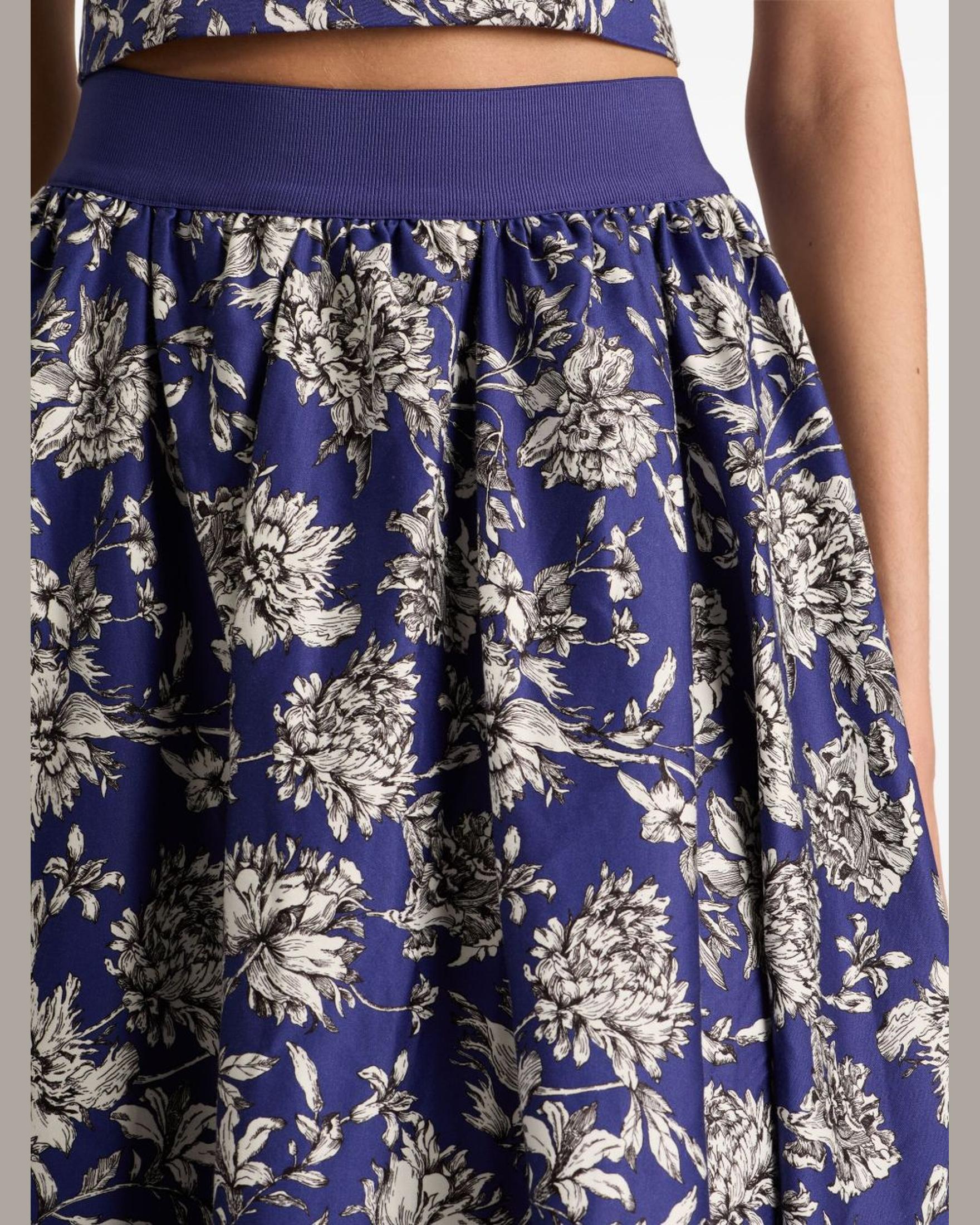 Alice + Olivia Blue Skirt Glam Steals