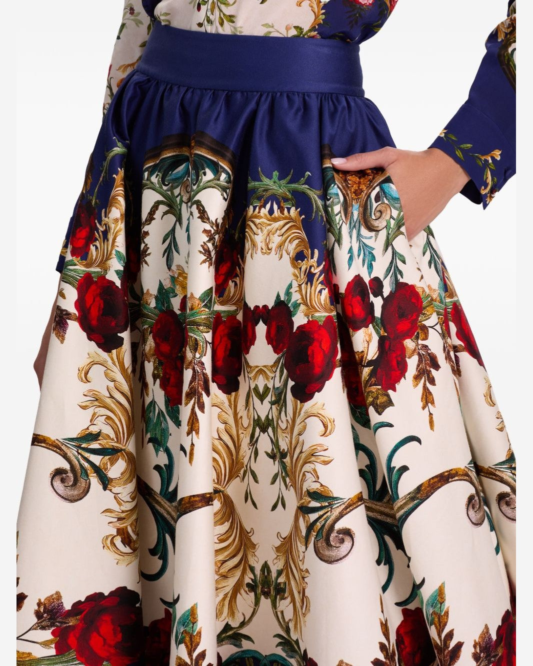 Alice + Olivia Blue Skirt Skirts