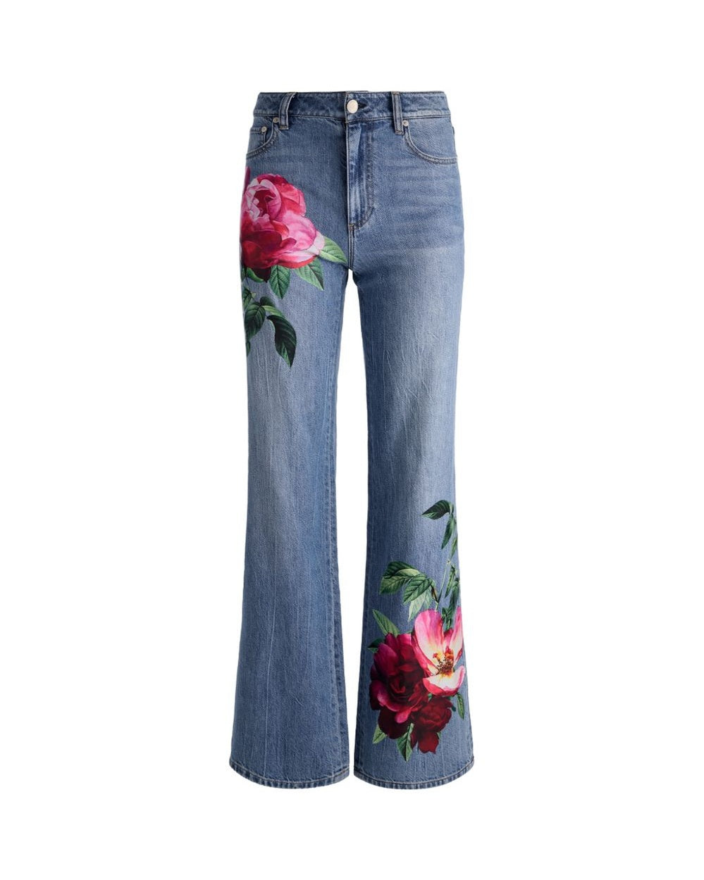 Alice + Olivia Clear Blue Jeans Glam Steals