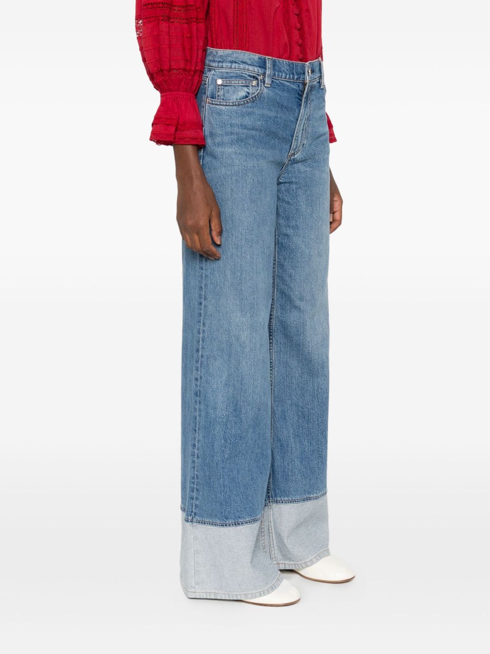 Alice + Olivia Clear Blue Jeans Glam Steals