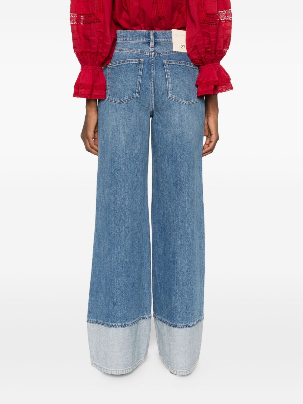 Alice + Olivia Clear Blue Jeans Glam Steals