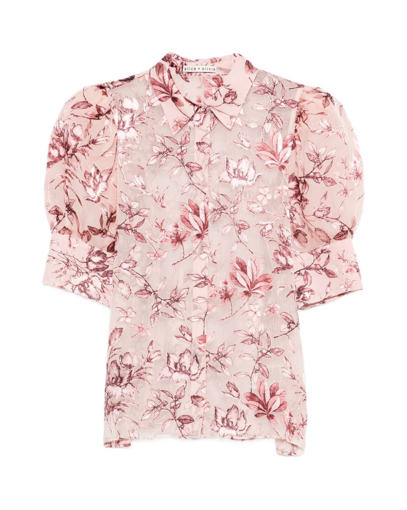 Alice + Olivia Pink Top Topwear