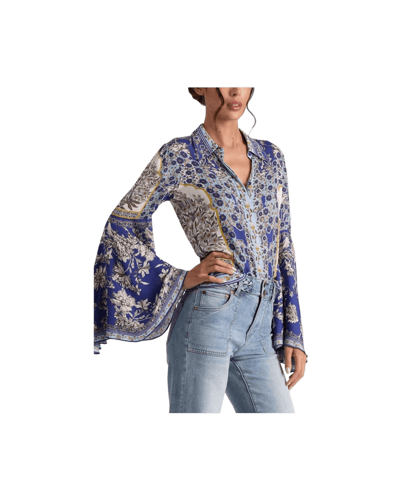 Alice + Purple Olivia Shirt Glam Steals