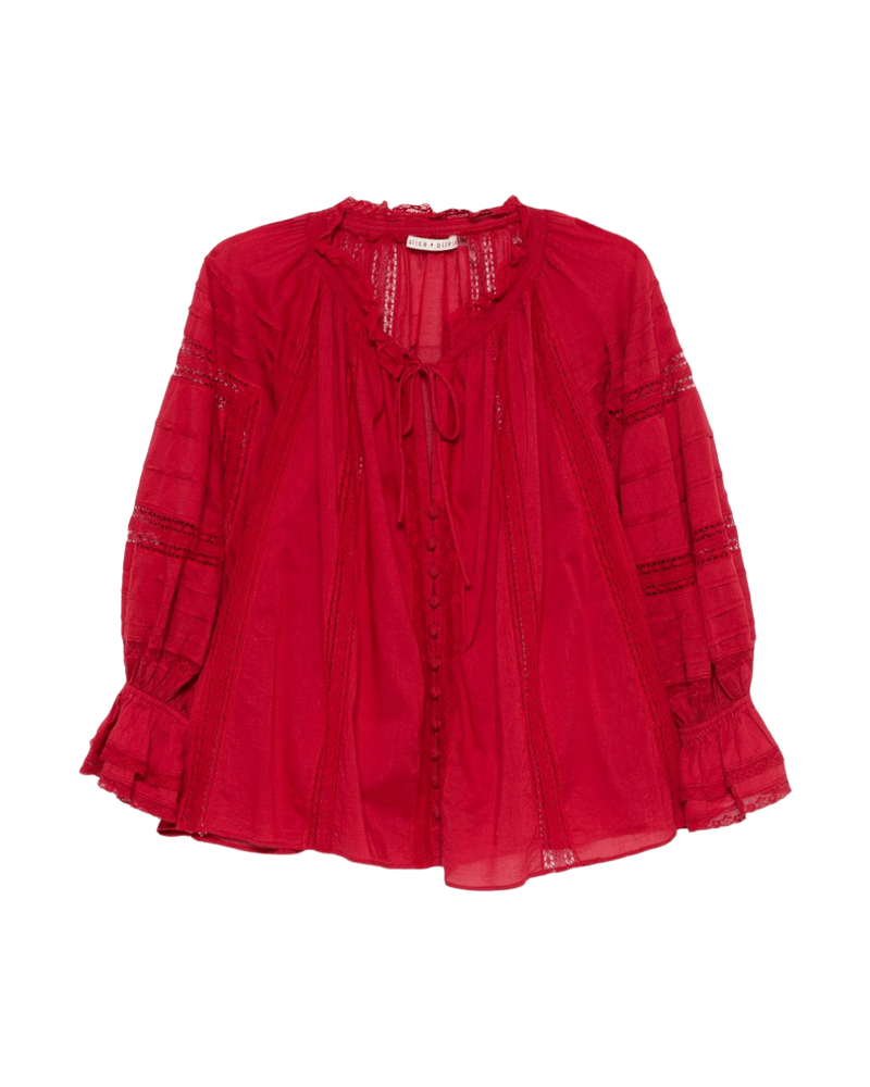 Alice + Red Olivia Shirt Glam Steals