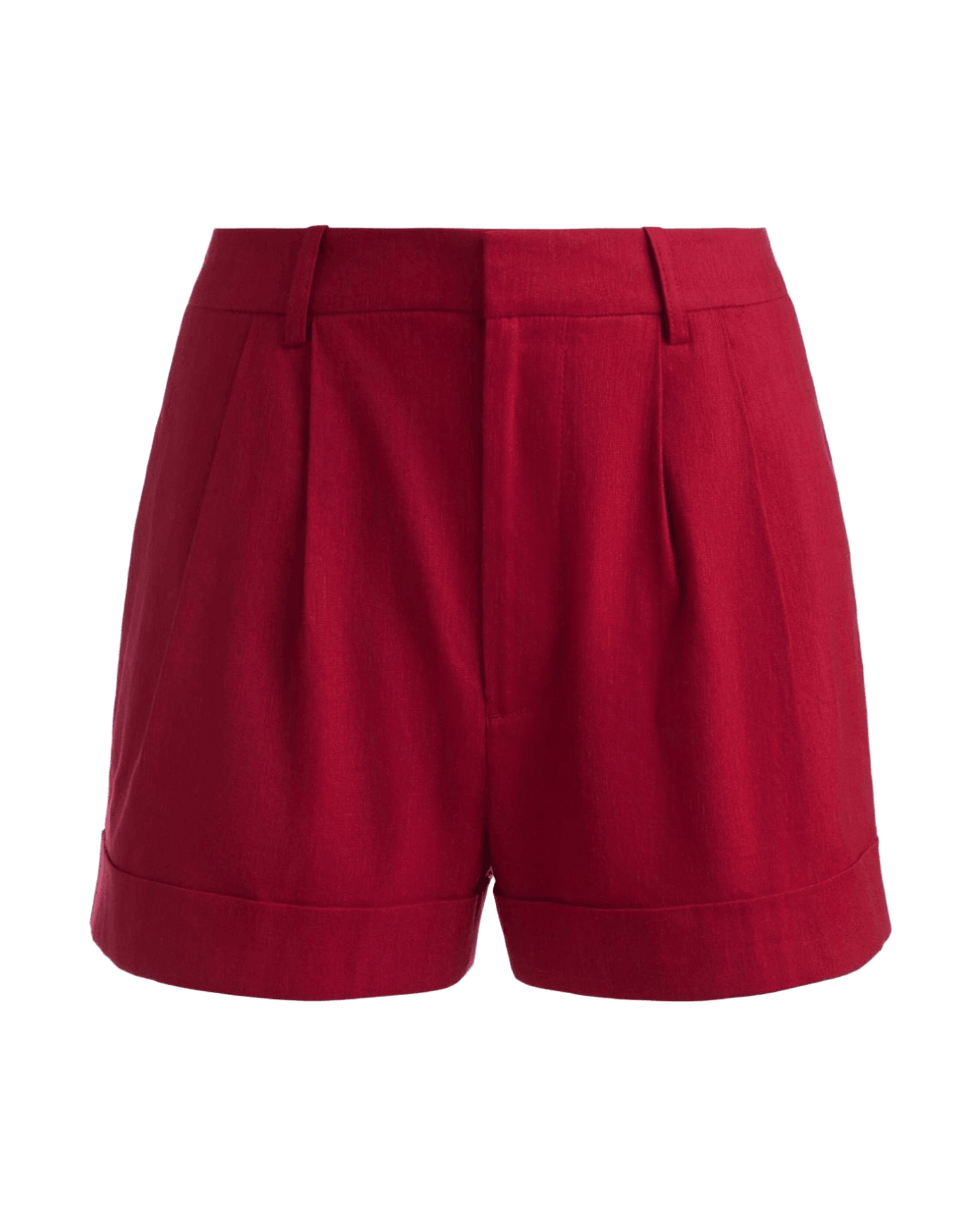 Alice + Olivia Red Shorts Glam Steals