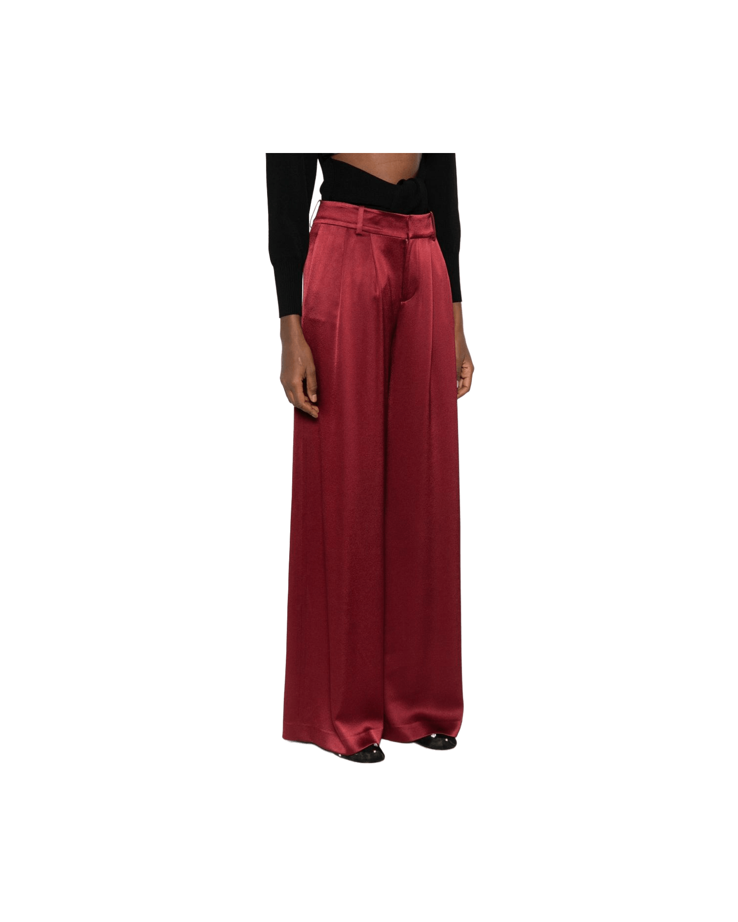 Alice + Olivia Trouser Bordeaux Glam Steals