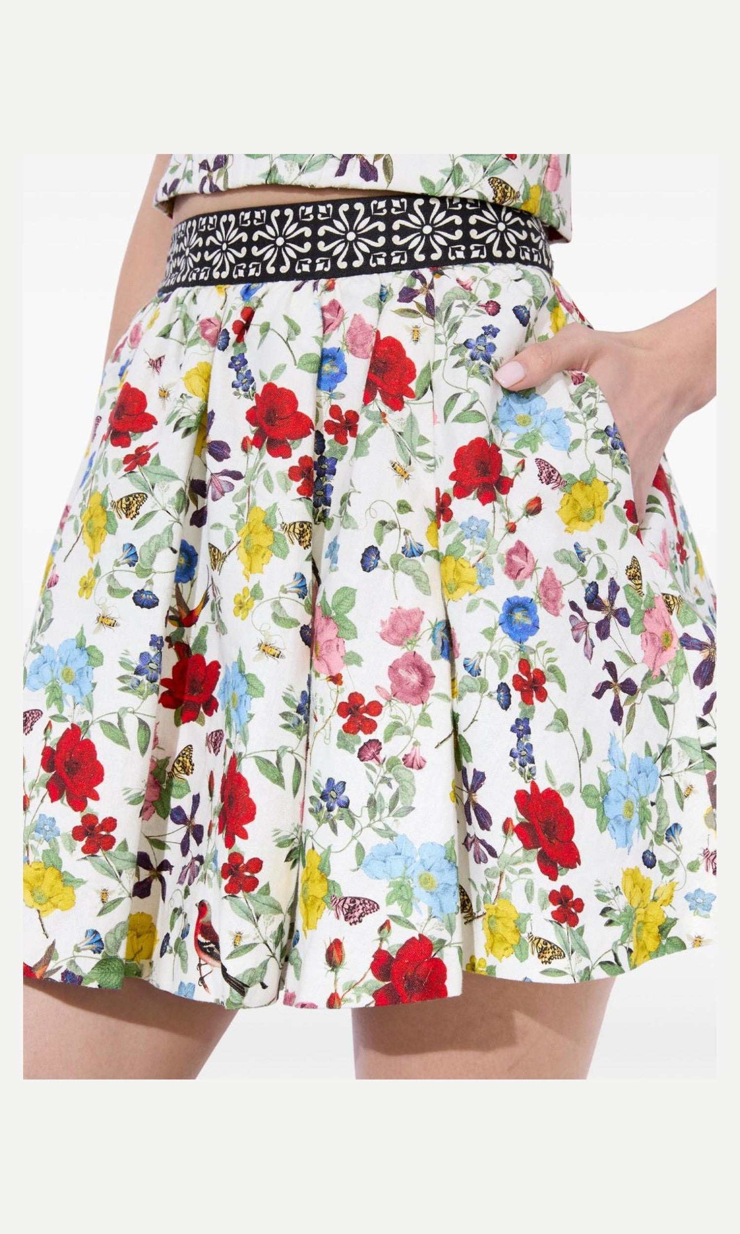 Alice + Olivia Skirt Multicolour Glam Steals