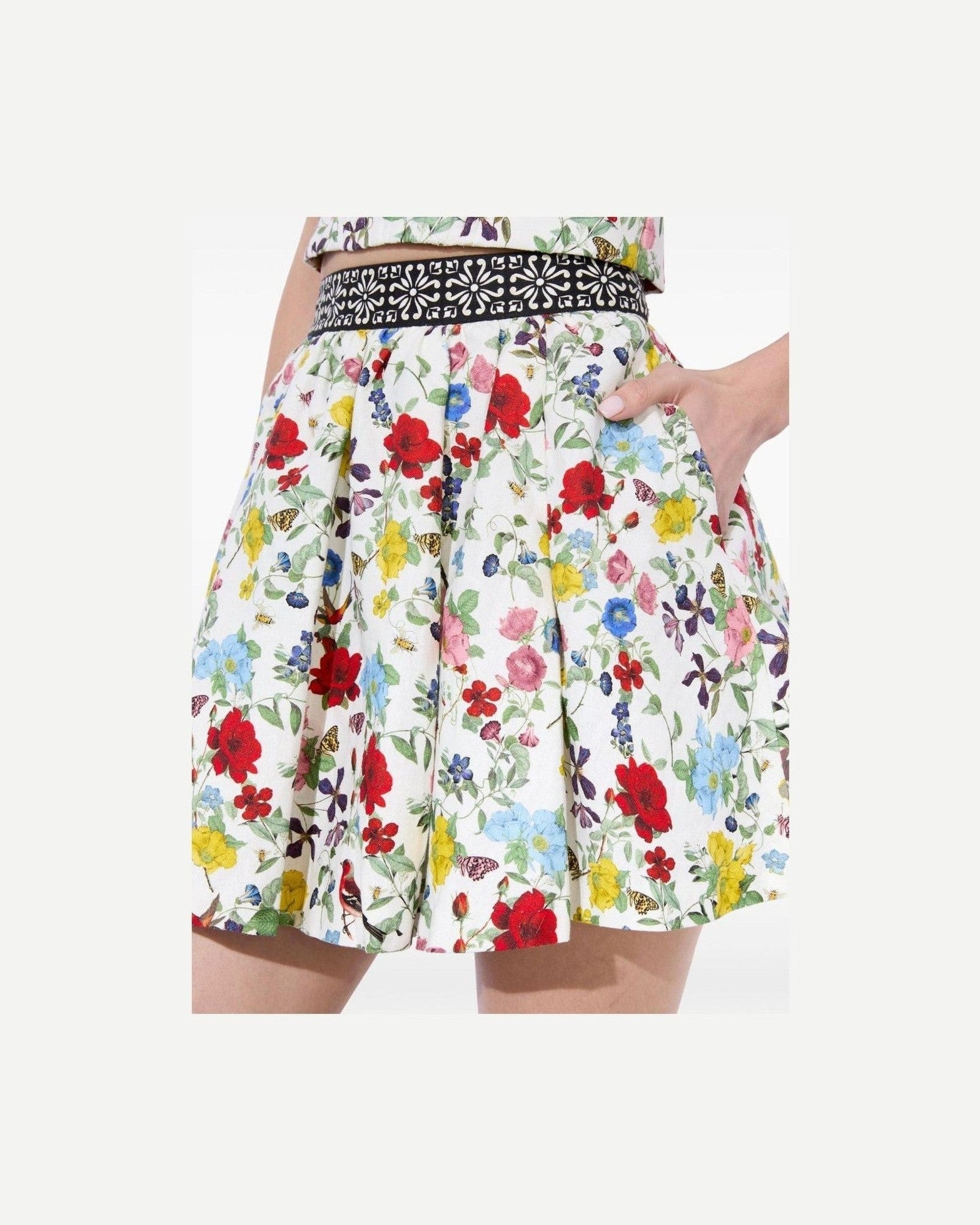 Alice + Olivia Skirt Multicolour Glam Steals